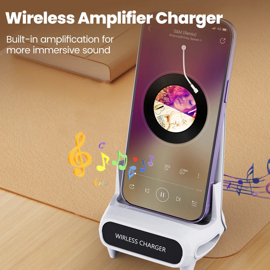 Portable Mini Chair Wireless Charger